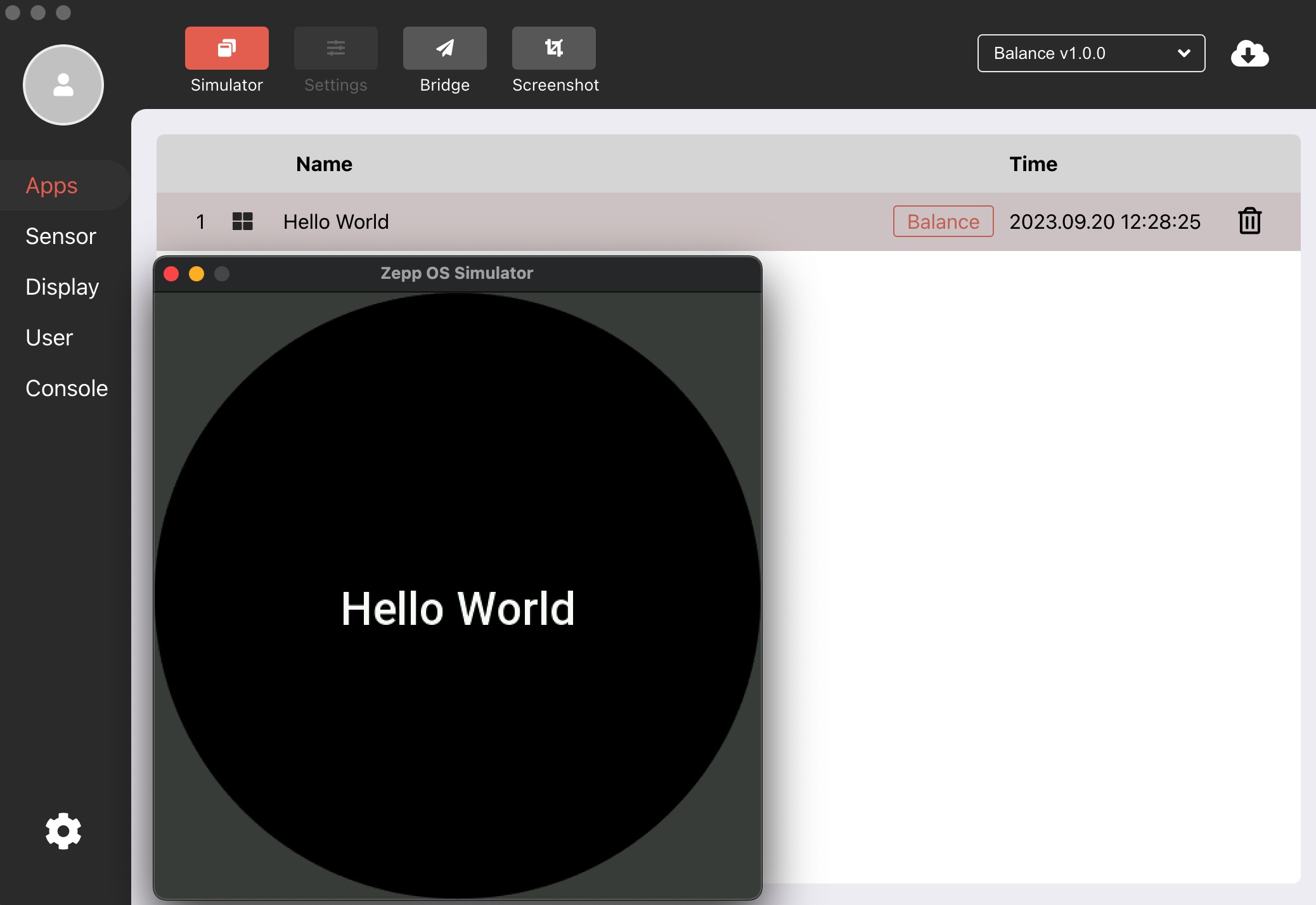 hello world preview